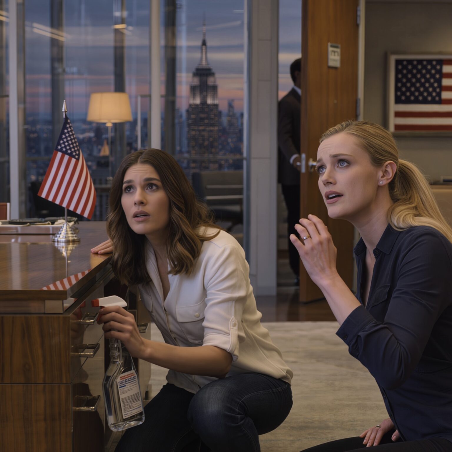 My husband said, ‘You should move somewhere else to live.’ With no money, I was forced to go to my husband’s company to work as a cleaner to support my children. Until one day, the secretary hurried over and whispered, “Hurry, hide under the desk. You need to hear the truth!”