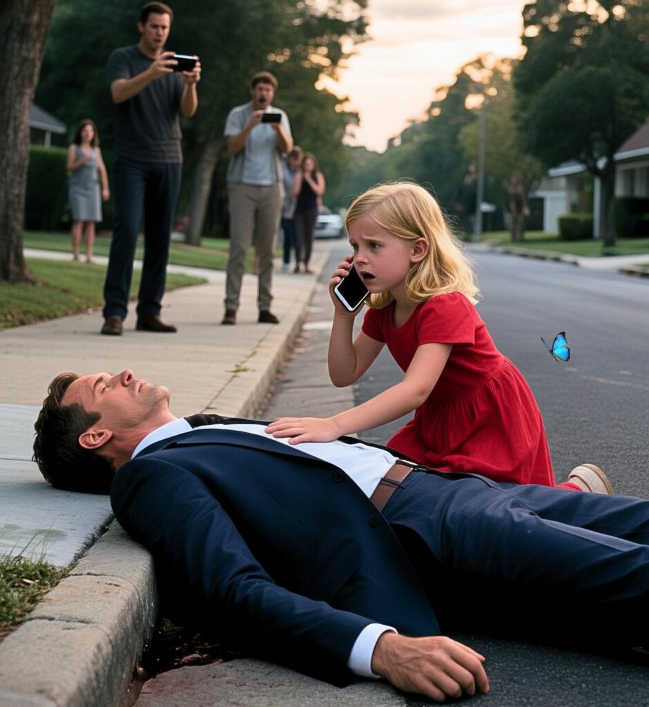 He Lost Everything and Collapsed on the Street — Until a Little Girl in a Red Dress Saved His Life