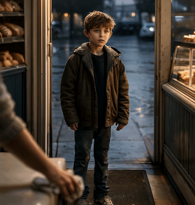 A Starving Boy Walked Into My Bakery Asking for Stale Rolls—I Never Expected It Would Change the Course of Our Lives Forever