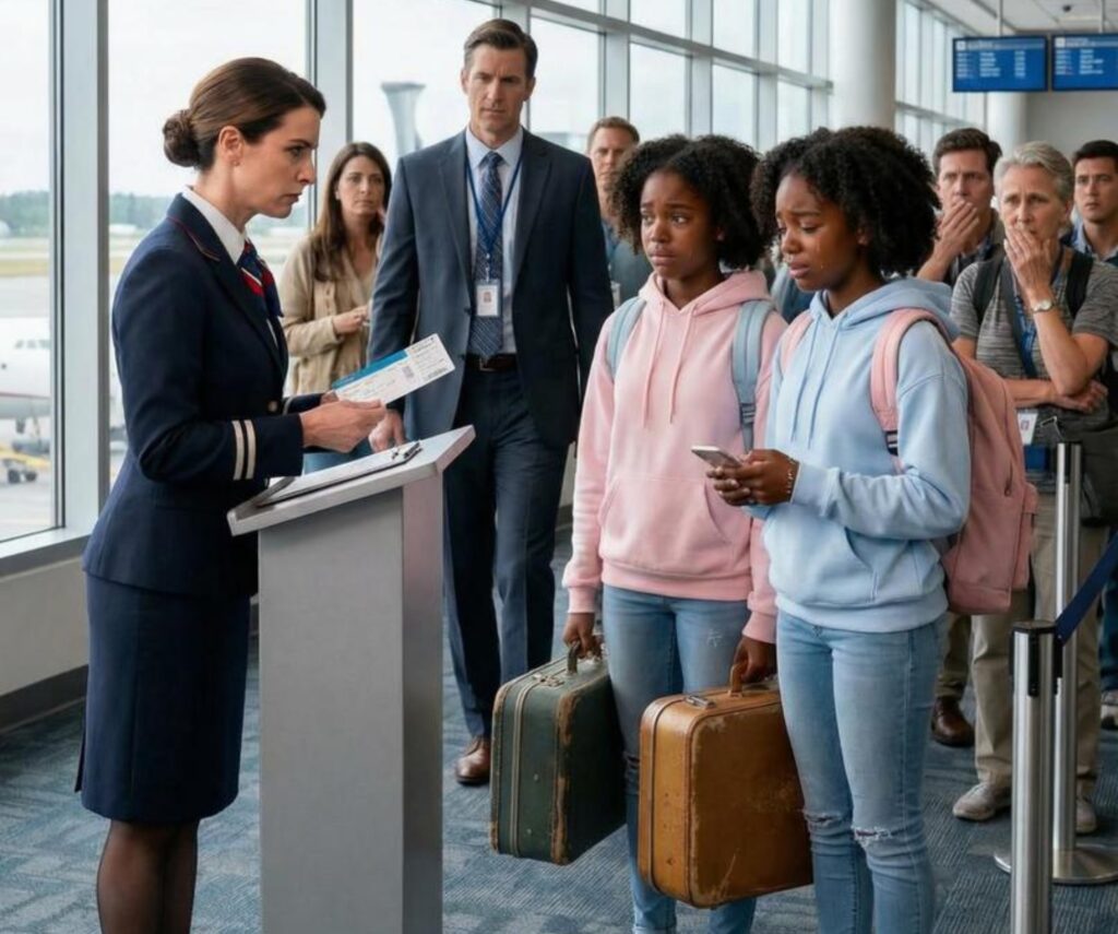 The Crew Humiliated Two Twin Girls at the Gate—Minutes Later, the Person They Called Brought the Entire Airport to a Standstill
