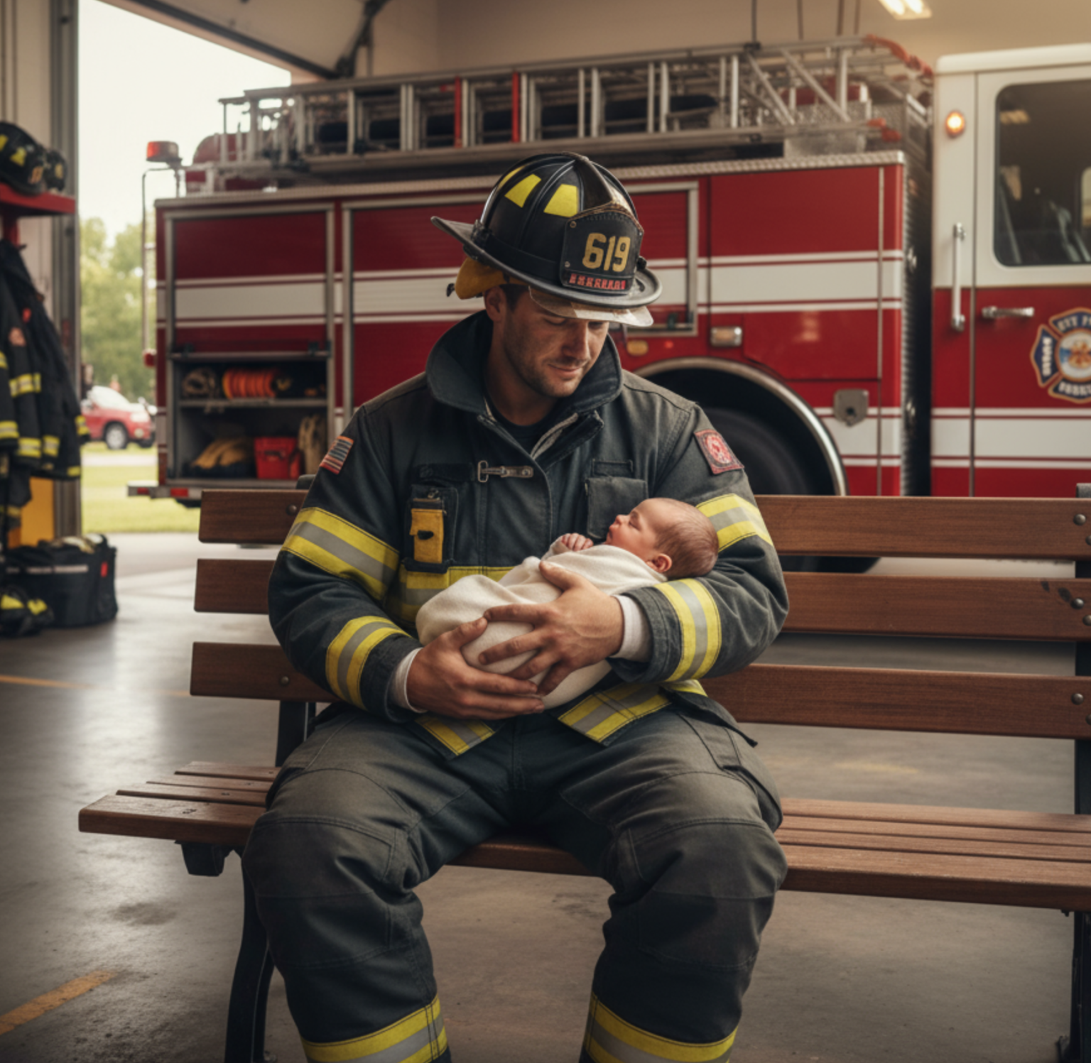 Five Years After I Adopted a Baby Left at My Fire Station, a Woman Appeared at My Door Demanding Him Back