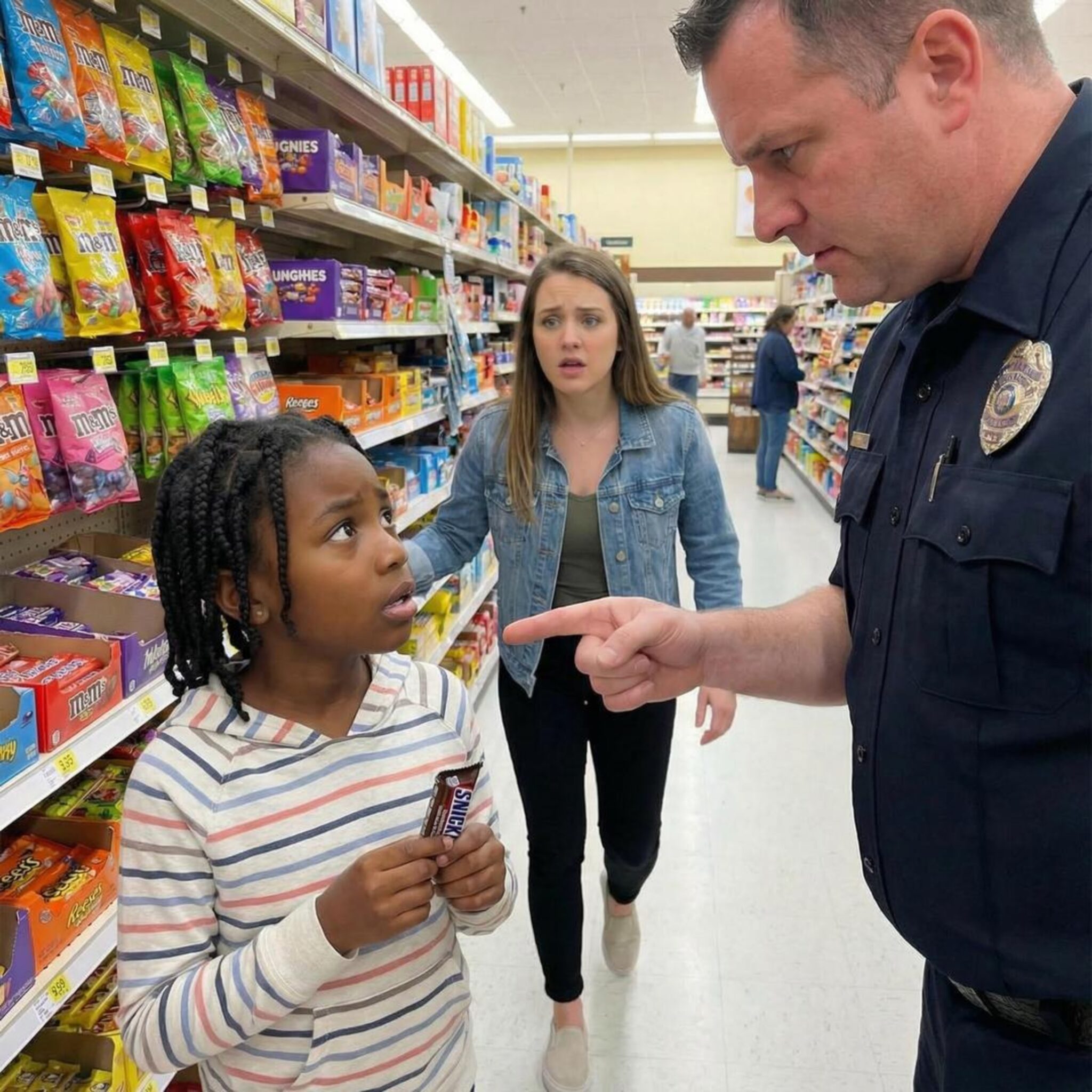 A Cop Accused an 8-Year-Old Girl of Stealing—Until Her Father Walked In and Turned the Tables