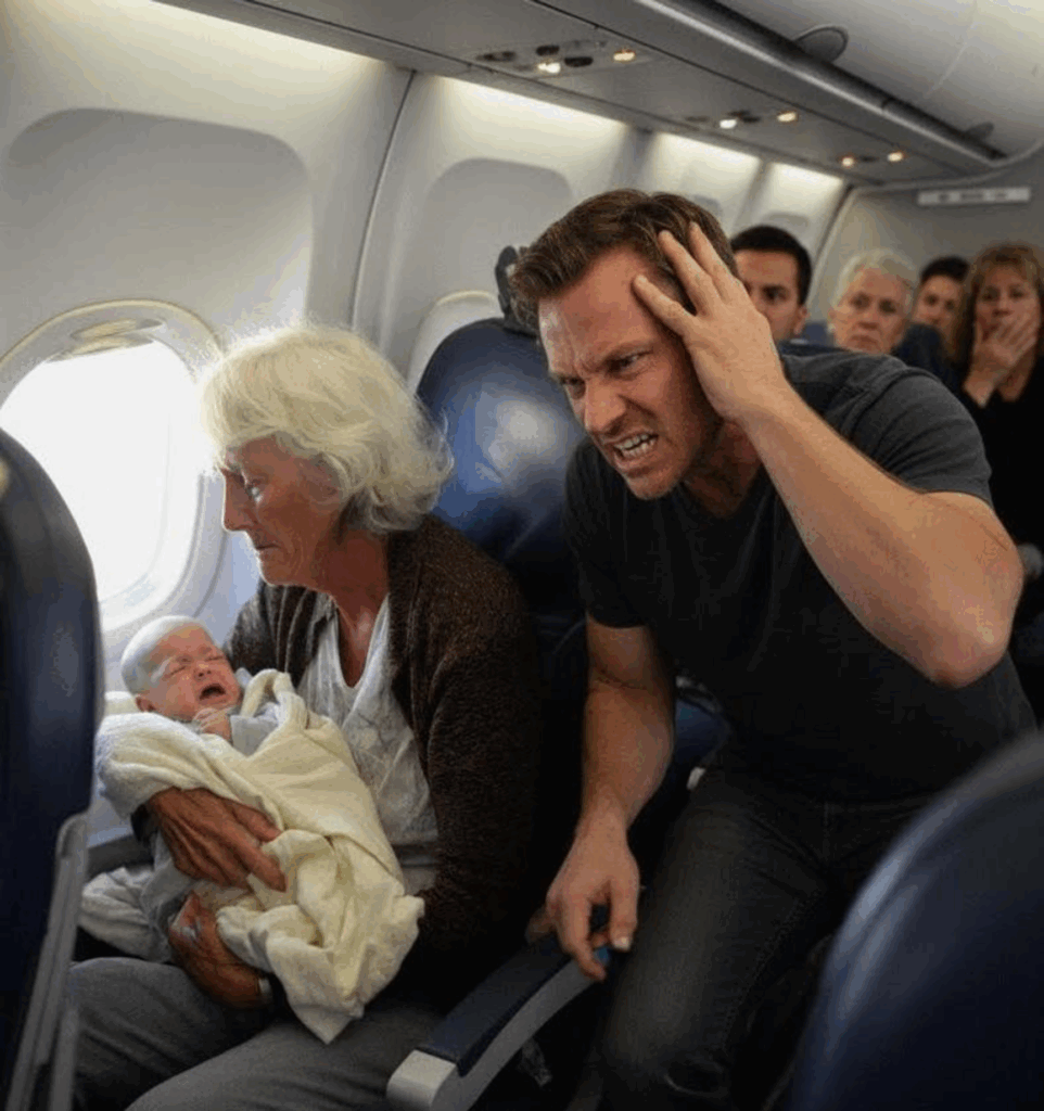 A Man Kicked Me Out of My Plane Seat Because My Granddaughter Was Crying — He Didn’t Expect Who Took My Place