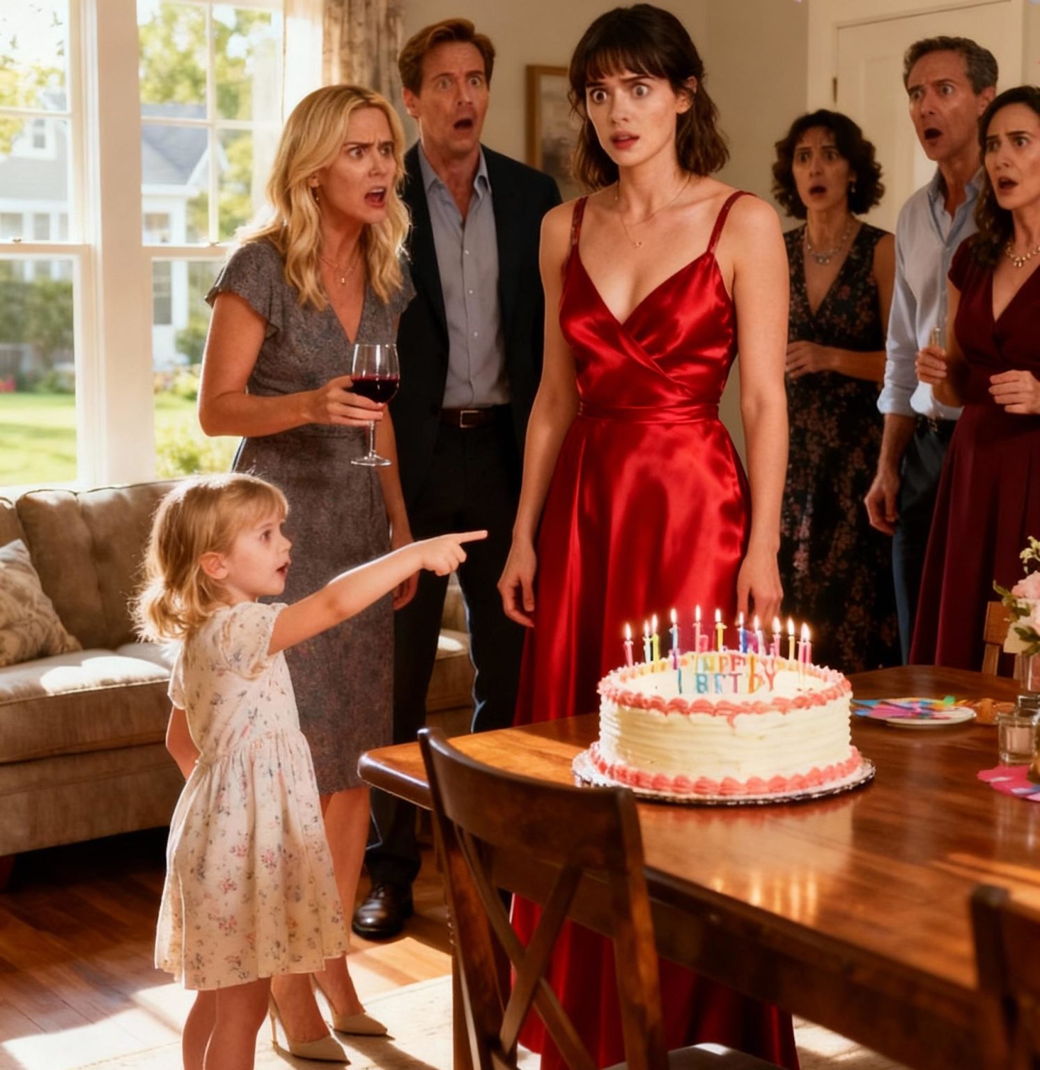 “Mommy, I Saw Daddy And This Lady Exercising In The Bedroom For A Long Time,” Our 4-Year-Old Daughter Said, Pointing To A Woman At My Husband’s Party