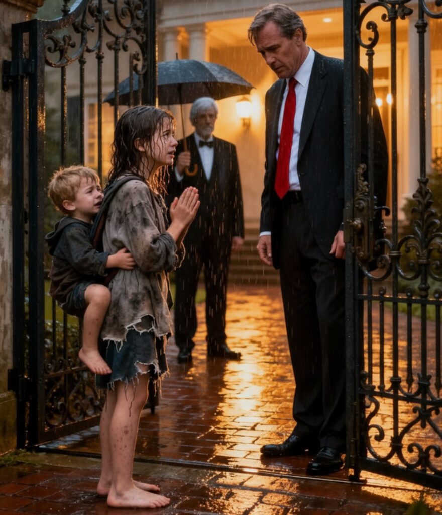 “Please, Sir… May I Clean Your House For A Plate Of Food?” The Homeless Girl Whispered To The Billionaire—And The Ending Will Melt Your Heart