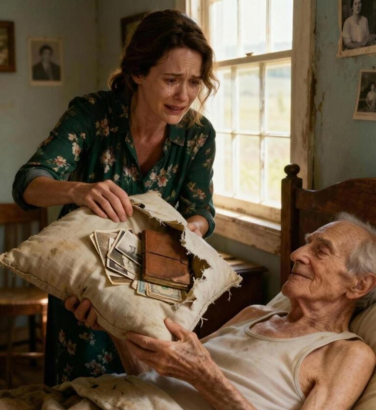 My Father-in-Law Had No Pension—But What He Hid in a Torn Pillow Changed Everything