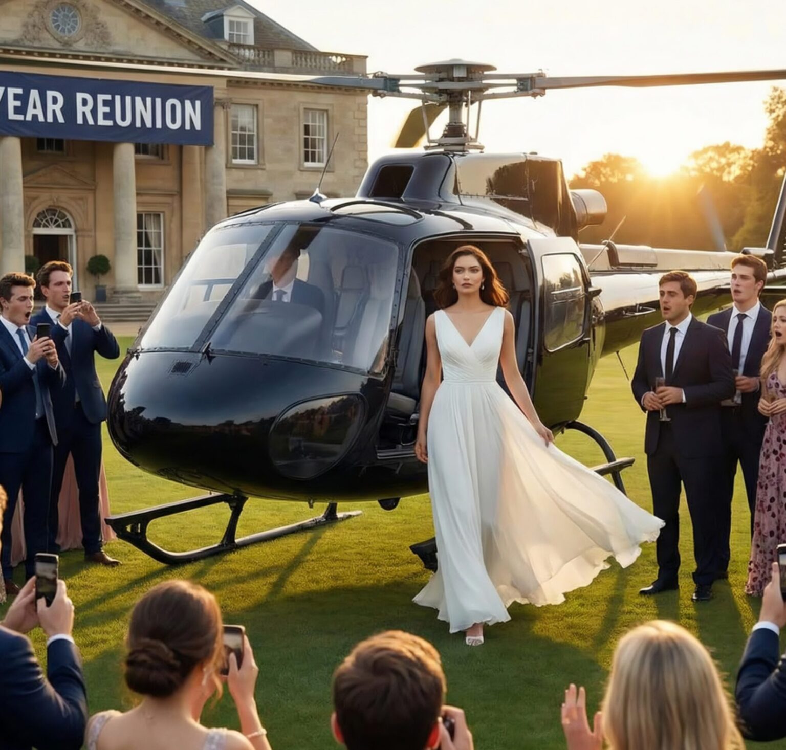 They Invited Me to the Reunion to Mock Me — So I Showed Up in a Helicopter